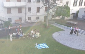 5-Jahre Abitur-Picknick im Klostergarten